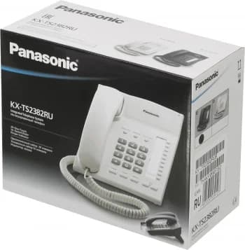 Проводной телефон Panasonic KX-TS2382RUB