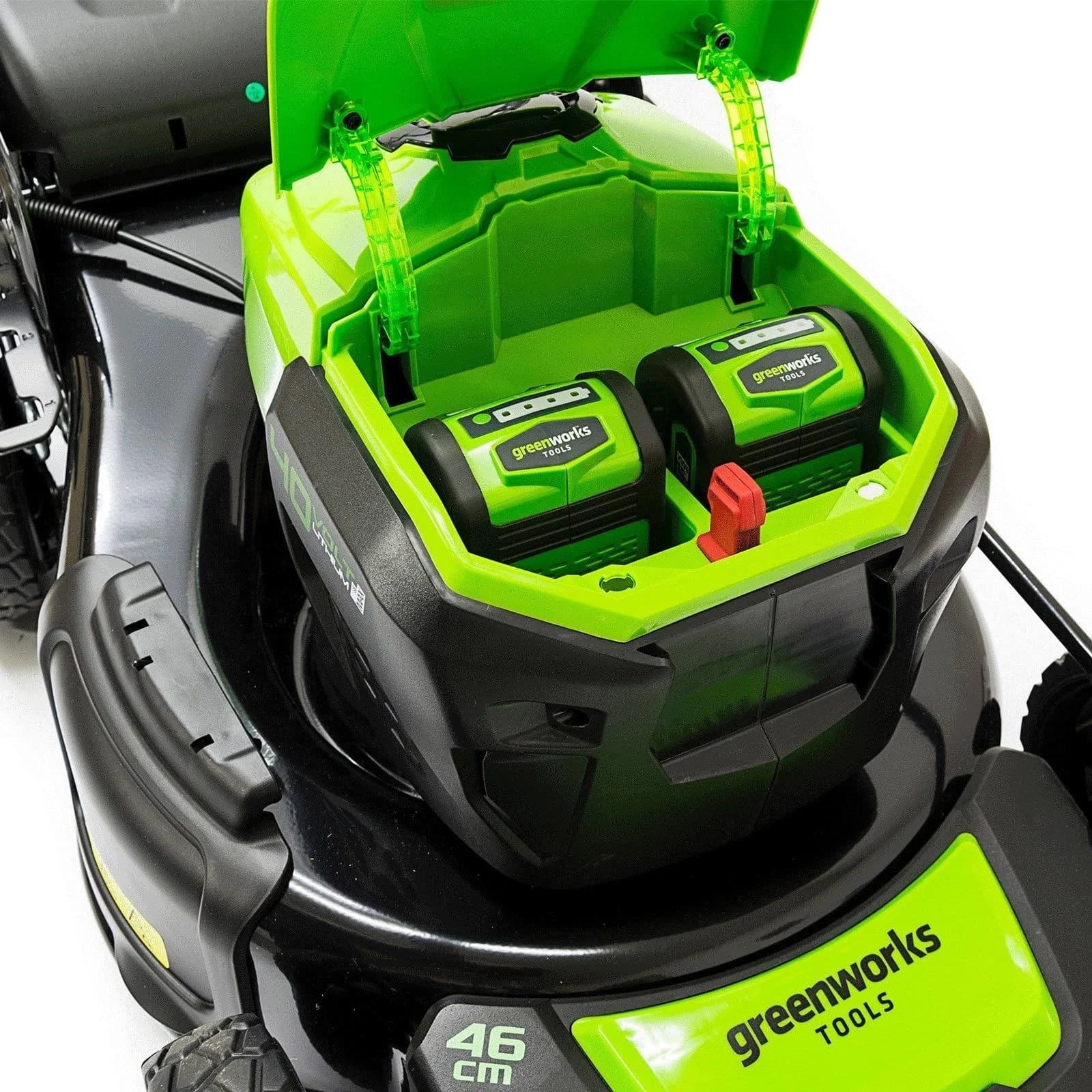 Газонокосилка аккумуляторная GreenWorks GD40LM46SPk4, 40 В, 4 Ач