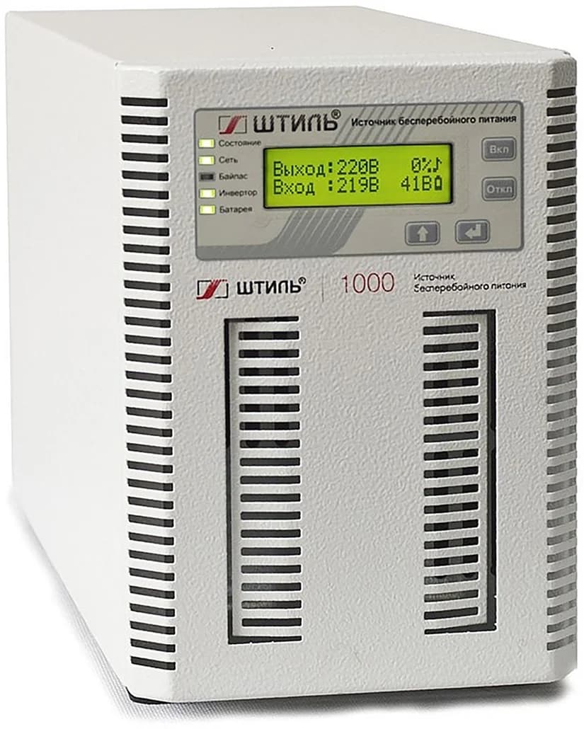 Источник бесперебойного питания Штиль ST1101L 900Вт 1000ВА серый