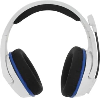Наушники с микрофоном HyperX Stinger Core Wireless PS5 (CS002-WA) белый/голубой мониторные Radio оголовье (4P5J1AA)