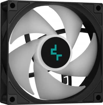 Устройство охлаждения(кулер) Deepcool AG300 LED RGB Soc-AM5/AM4/1200/1700/1851 серебристый 4-pin 18-31dB Al+Cu 150W 350gr Ret (R-AG300-BKLNMN-G)