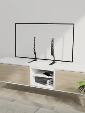 Кронштейн для телевизора Holder LCDT-F01-B черный 13"-42" макс.36кг настольный фиксированный