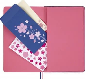 Набор Moleskine Limited Edition Sakura блокнот 2шт/карандаш 4 шт Large