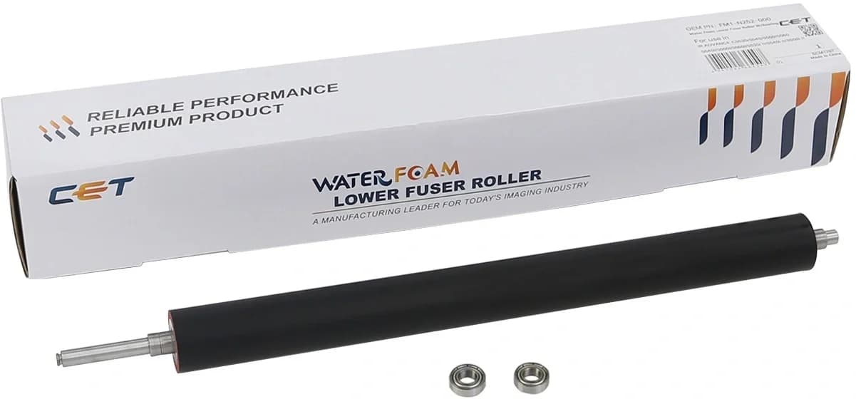 Вал резиновый CET для CANON iR ADVANCE C5560/5550/C5540/5535 (water foam) с подшипниками (FM1-N252)