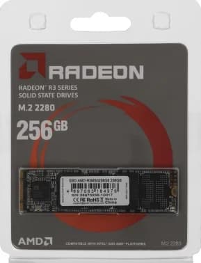 Накопитель SSD AMD SATA 256Gb R3MS0256G8 Radeon mSATA
