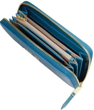 Кошелек женский Piquadro Blue Square PD1515B2R/OT3 бирюзовый натур.кожа