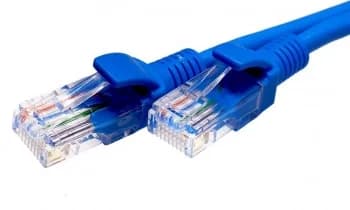 Патч-корд Suprlan 10-0148 UTP RJ-45 вил.-вилка RJ-45 cat.5e 2м синий LSZH 24AWG
