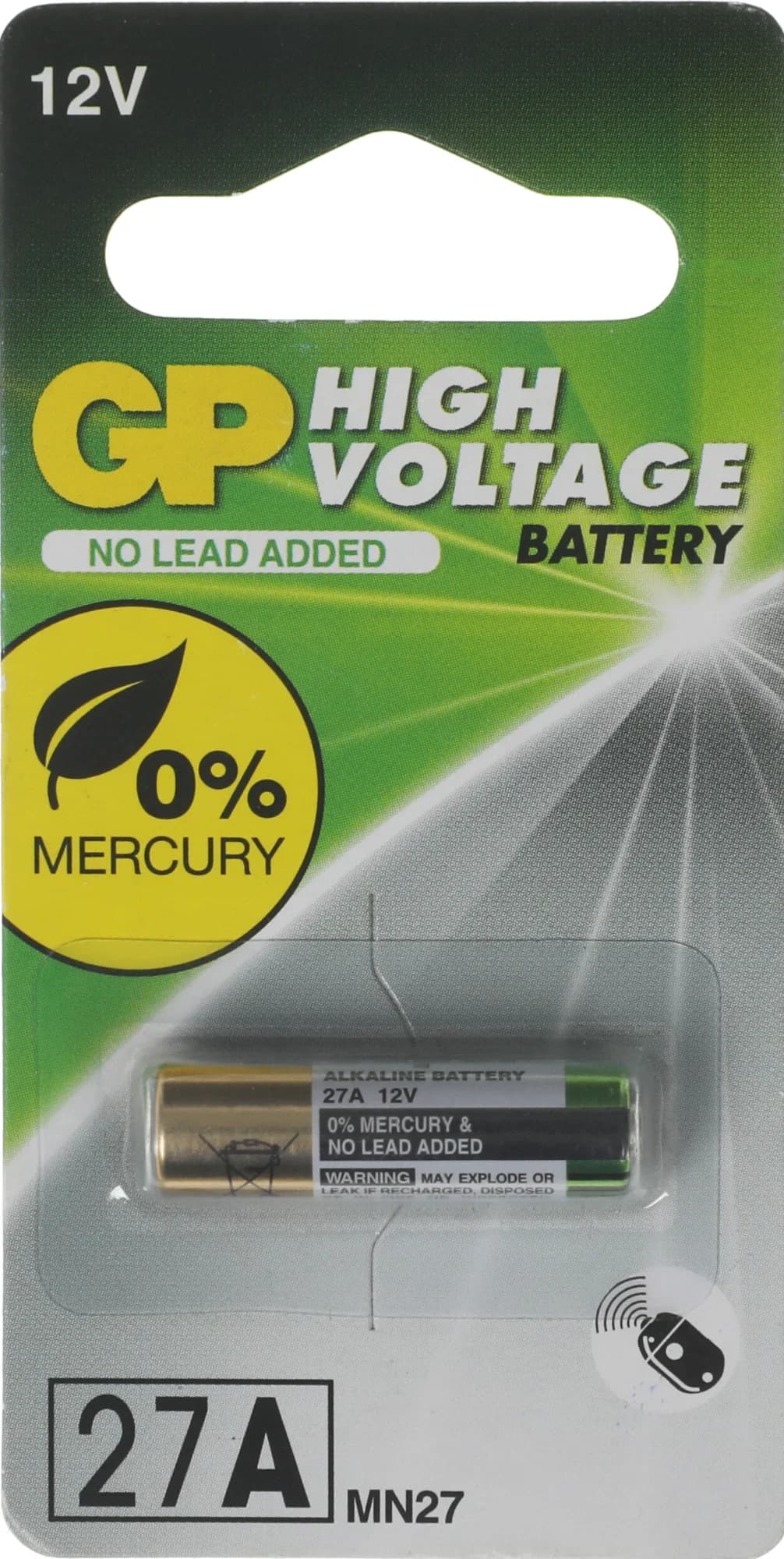 Батарея GP Super Alkaline 27AF MN27 (1шт)