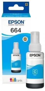 Чернила для Epson C13T66424A Epson L100 (cyan) 70 мл