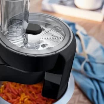 Кухонный комбайн Bosch MUMS2EB01, 700 Вт, 4 скорости, металл чаша 3,8 л, черный