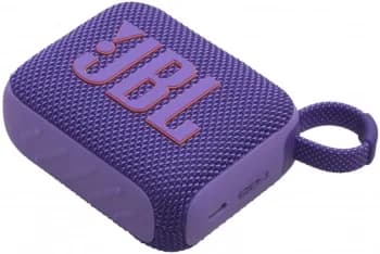 Колонка порт. JBL GO 4 фиолетовый 4.2W 1.0 BT 850mAh (JBLGO4PUR)