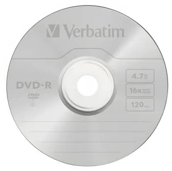 43729 Диски DVD-R Verbatim 4.7Gb 16-х, 10шт. Shrink