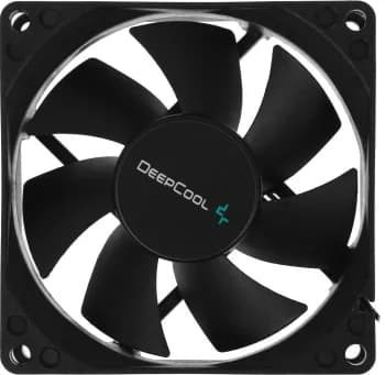 Вентилятор для корпуса Deepcool XFAN 80 (80mm, 1800rpm, 21.8 CFM, 20.3 дБ, 3 pin, black) (XFAN80)
