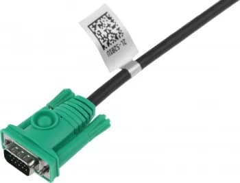 Кабель KVM ATEN 2L-5201U USB(тип А Male)+HDB15(Male) <-> SPHD15(Male) 1,2м., черный.