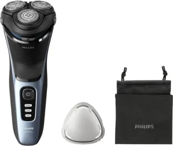 Электробритва Philips S3243/12 черный/голубой