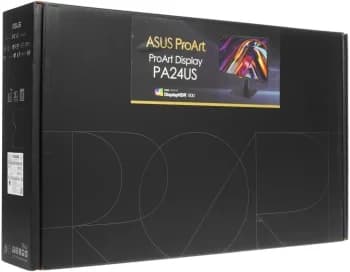 Монитор 23.6" ASUS ProArt PA24US черный IPS LED 5ms 16:9 HDMI M/M матовая HAS Piv 1000:1 350cd 178гр/178гр 3840x2160 60Hz DP Quad 4K (2160p) USB 6кг