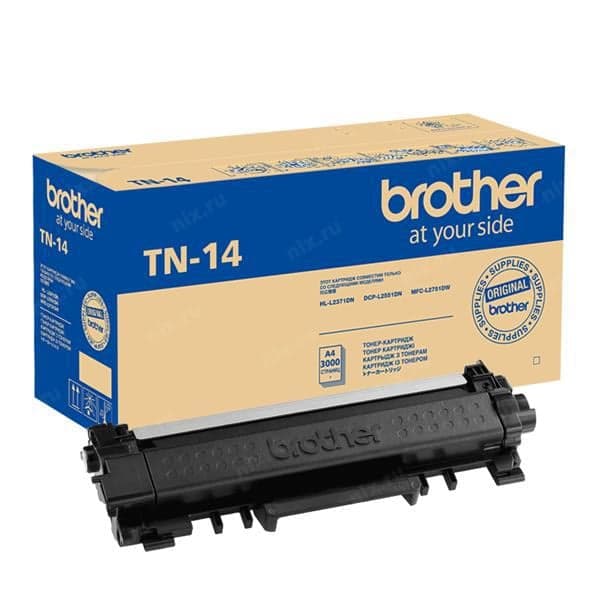 Тонер-картридж Brother TN14 для HL-L2371DN/DCP-L2551DN/MFC-L2751DW