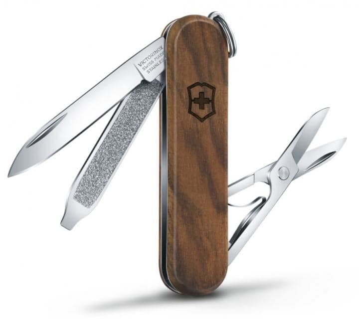 Нож перочинный Victorinox Classic Wood (0.6221.63) 58мм 5функций дерево
