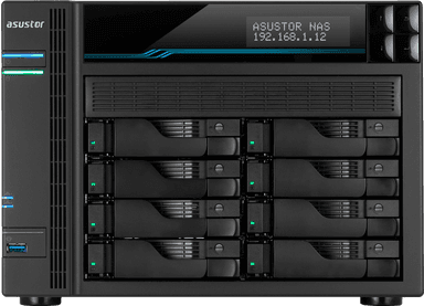 ASUSTOR AS6508T 8-Bay NAS 90IX0201-BW3S10