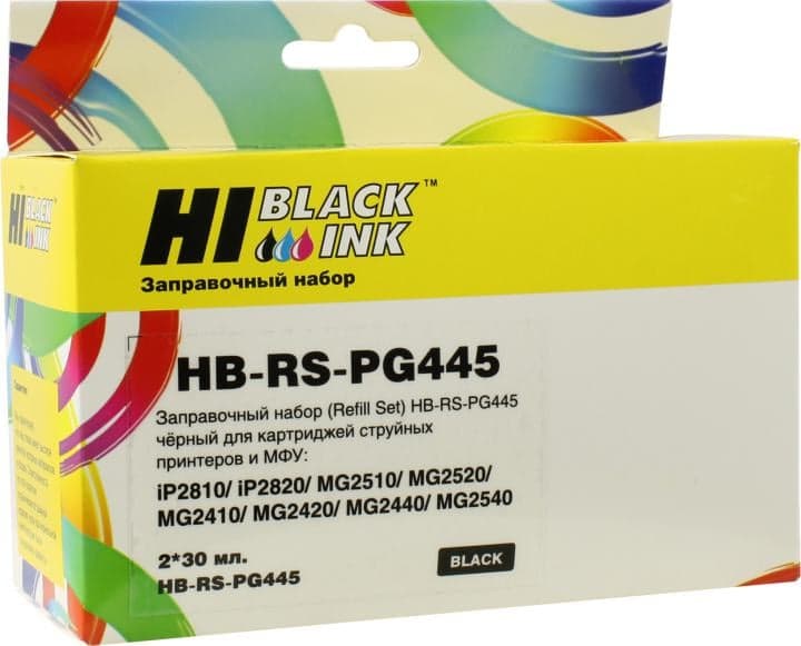 Заправочный набор Hi-Black HB-RS-PG445 для Canon Pixma MG2440/MG2540