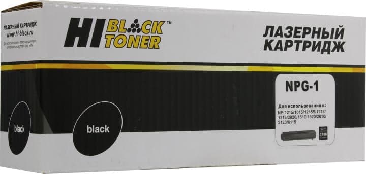 Картридж Hi-Black NPG-1 Black для Canon NP-1215/1015/1215S/1218/1318/2020/1510/1520/2010/2120/6115