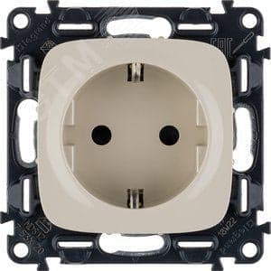 Legrand 753820 VLN-a СЛК Розетка 2К+З с/штор