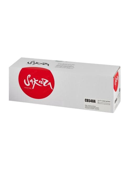 SACB540A Картридж SAKURA CB540A для HP Color LJ CM1312MFP/CP1215/CP1515/CP1518, черный, 2300 к.