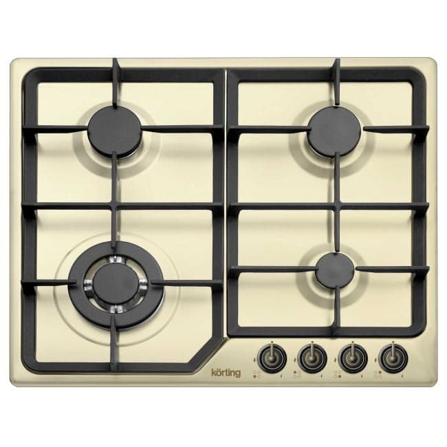 Korting HG 630 CTSB Встраиваемая газовая панель Provence, 60x51 см, слоновая кость