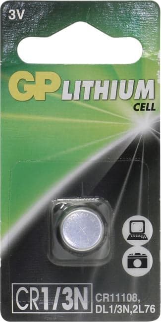 GP Lithium CR1/3N (Li, 3V)
