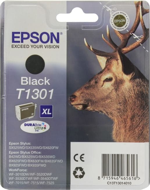 Картридж <T13014010/2>Black для EPS SX525WD/535WD/620FW,BX525WD/535WD/625FWD/635FWD,WF-7015/7515/7525(повыш.ёмкост