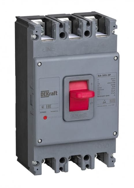 DEKraft 22760DEK Силовой авт. выкл. 3P 315А 35кА ВА-305