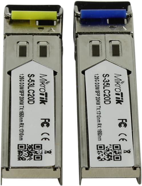 MikroTik <S-35LC20D+S-53LC20D(I)> 2 Модуля SFP (Simplex, LC, SM)