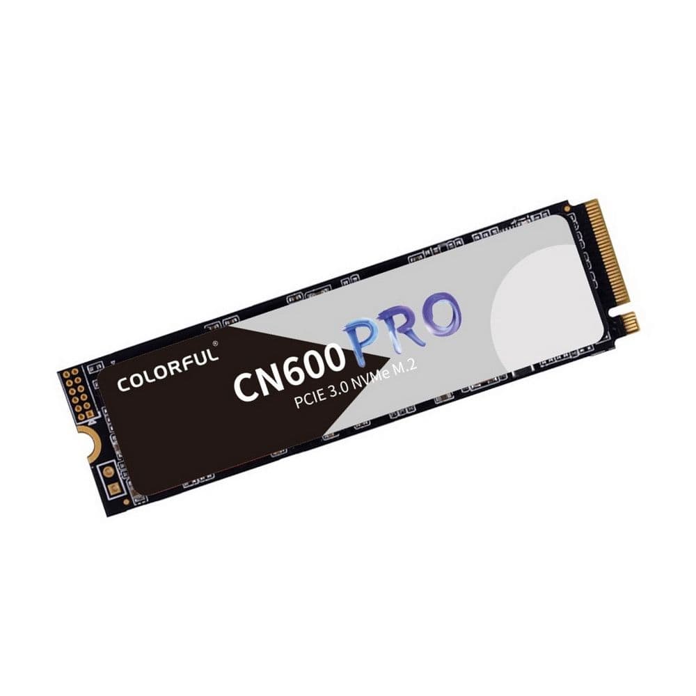 Твердотельный накопитель SSD Colorful CN600 PRO M.2 2280 512GB Client SSD PCIe Gen3x4 with NVMe 1800/1500, 3D NAND, RTL
