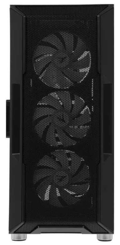 Корпус MIDITOWER ATX W/O PSU 4xFan RGB черный с окном I3 NEO BLACK ZALMAN