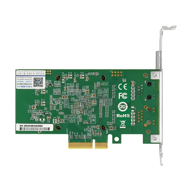 Сетевой адаптер LR-LINK LRES1060PT-RJ45 100G Intel E610 RJ45 PCIEx4