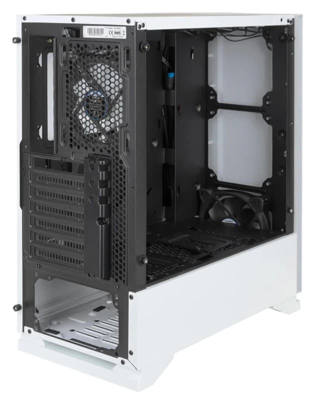 Корпус MIDITOWER ATX W/O PSU S5 WHITE ZALMAN