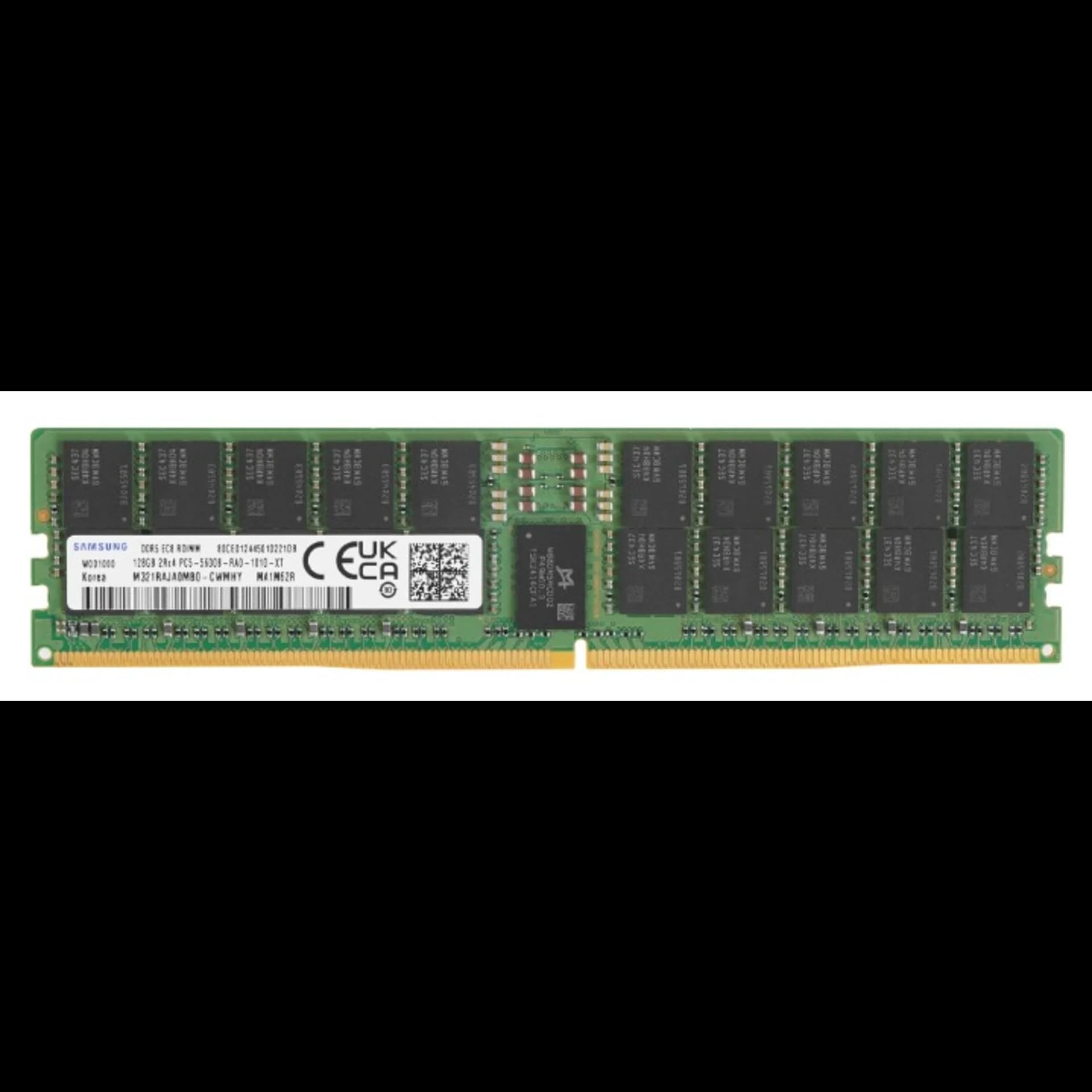 Модуль памяти Samsung 128GB DDR5 M321RAJA0MB0-CWM 5600MHz DIMM 2Rx4 Registred ECC