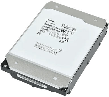Жесткий диск/ HDD Toshiba SAS 24Tb 3.5" Server 7200 12Gbit/s 1GB 1 year warranty