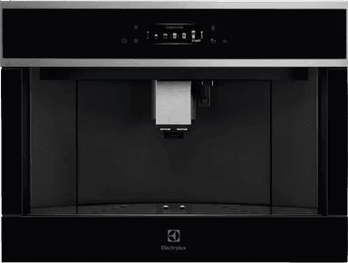 Встраиваемая кофемашина ELECTROLUX/ Кофе-машина автоматическая, сенсорное управление, цвет нержавеющая сталь и черный