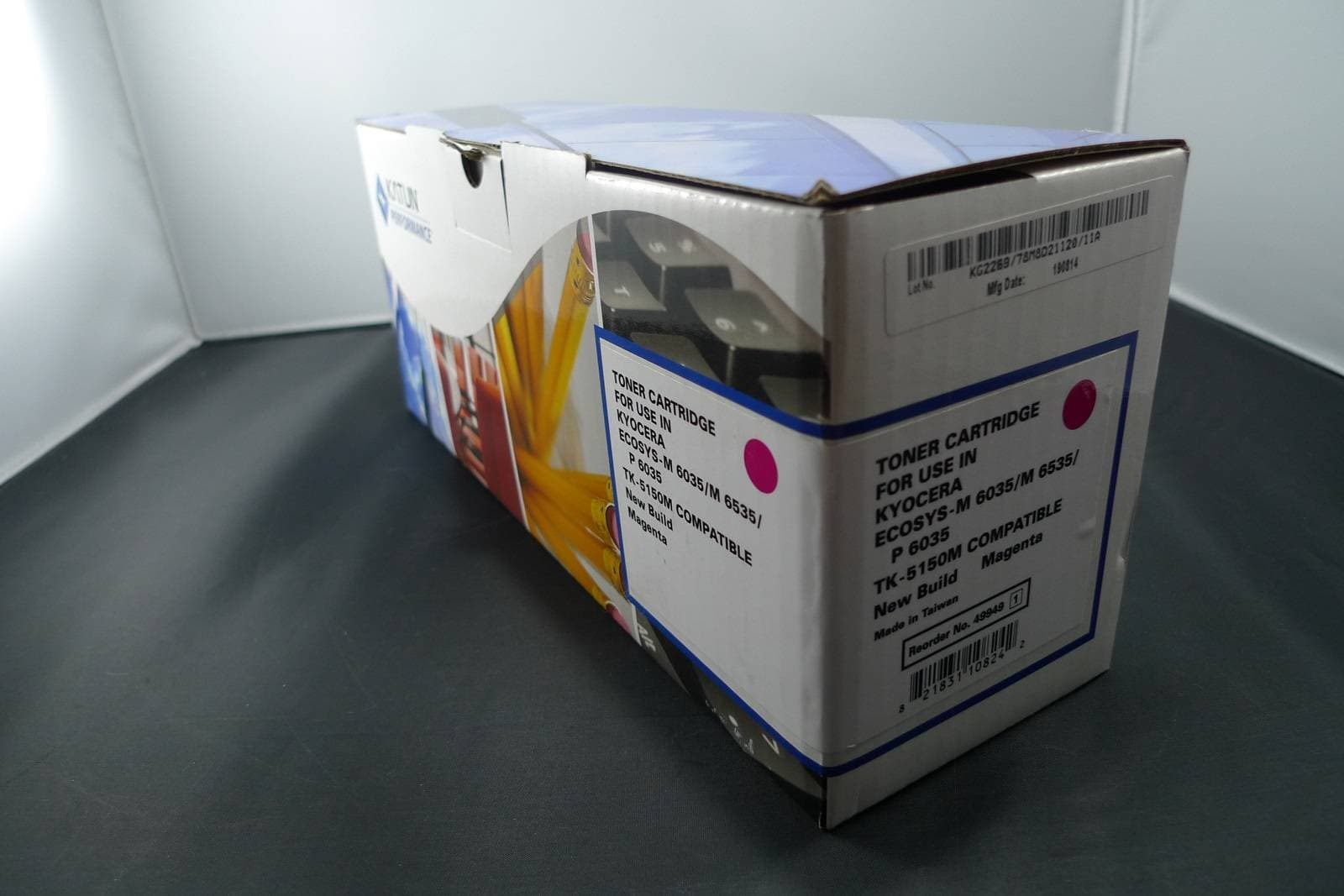 Тонер-картридж для Kyocera Ecosys P6035CND/M6035CIDN/6535CIDN TK-5150M magenta 10K Katun