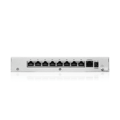 Межсетевой экран Zyxel USG FLEX 100H с подпиской Gold на 1 год (AV, CF, IDP/DPI, Sandboxing, SecuReporter, Secure Wi-Fi, 24 AP), 8xRJ-45: 1G (LAN/WAN), 1xUSB3.0, AP Controller (8/24) **