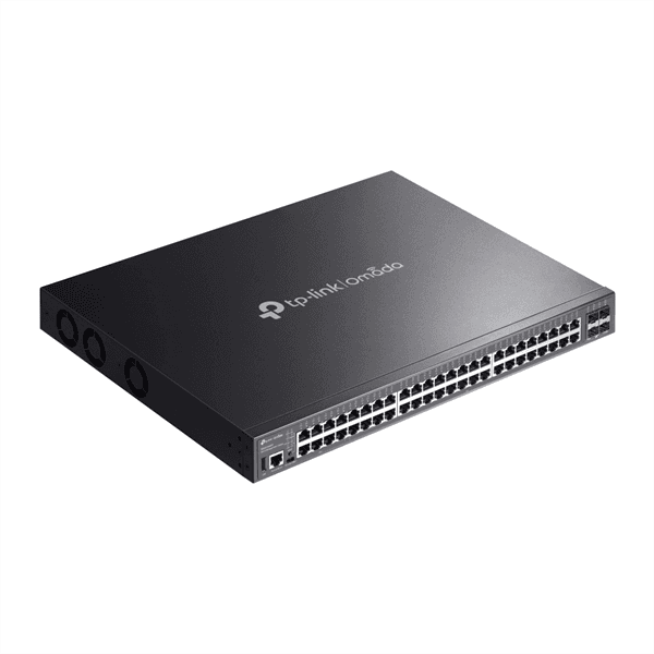 Omada 48-портовый гигабитный управляемый стекируемый PoE++ коммутатор Lite L3 c 4 слотами 10G SFP+