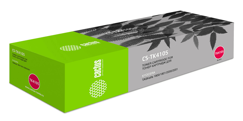 CACTUS Картридж CS-TK4105 лазерный черный 15000 стр для Kyocera TASKalfa