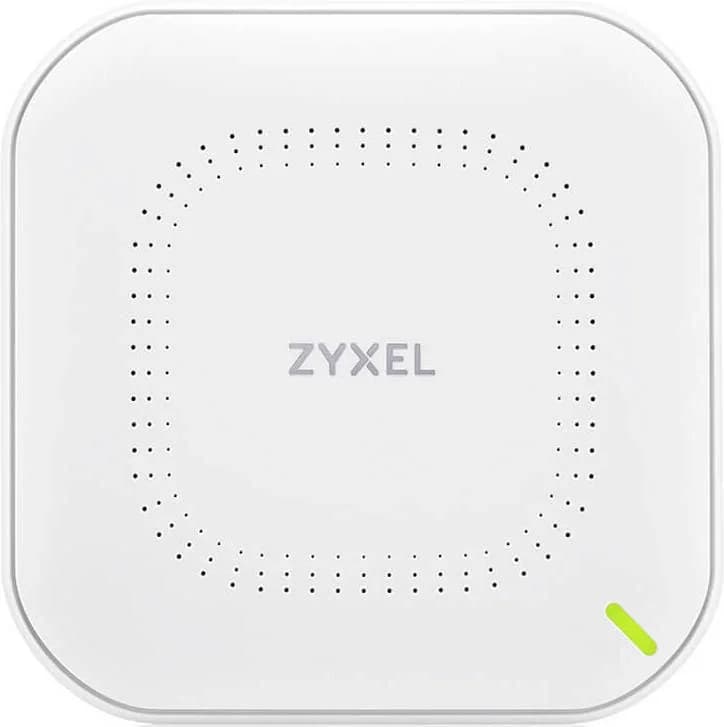 Точка доступа/ Точка доступа Zyxel NebulaFlex NWA90AX PRO, WiFi 6, 802.11a/b/g/n/ac/ax (2,4 и 5 ГГц), MU-MIMO, антенны 3x3, до 575+2400 Мбит/с, 1xLAN 2.5GE, PoE, защита от 4G/5G, БП в комплекте