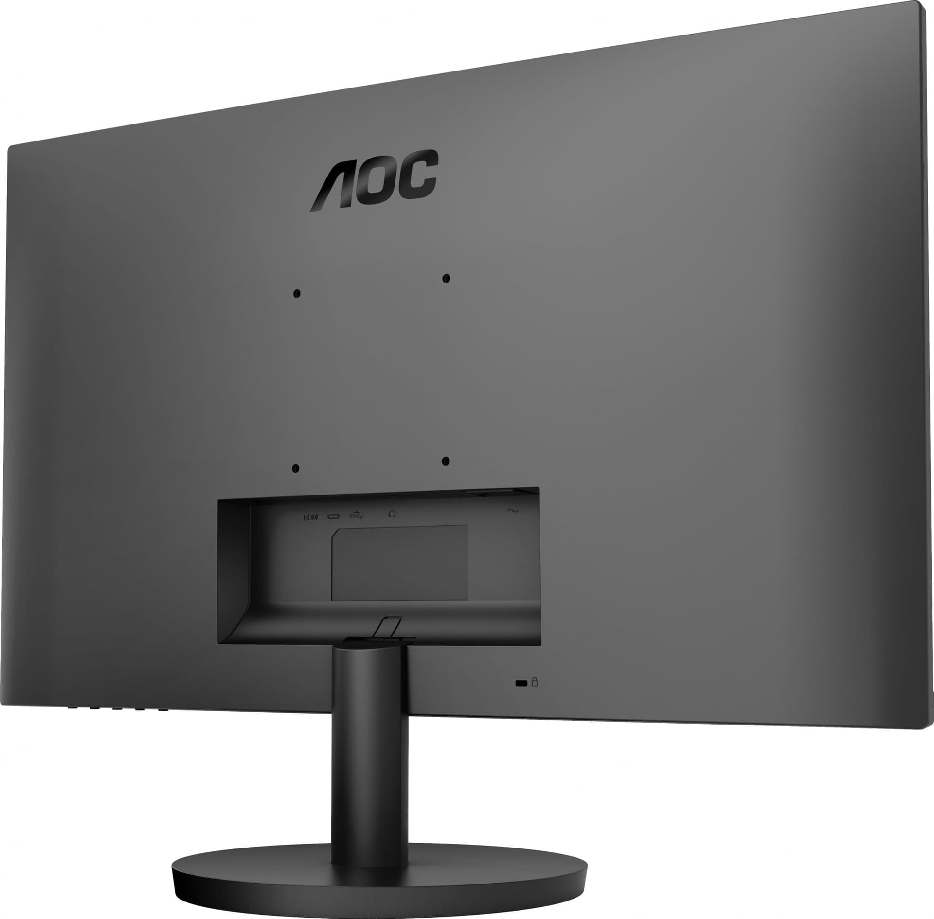 МОНИТОР 27" AOC 27B3CA2 Black (IPS, 1920x1080, 100Hz, 1 ms, 178°/178°, 250 cd/m, 20M:1, +HDMI 1.4, +2xUSB 3.2, +USB-C)