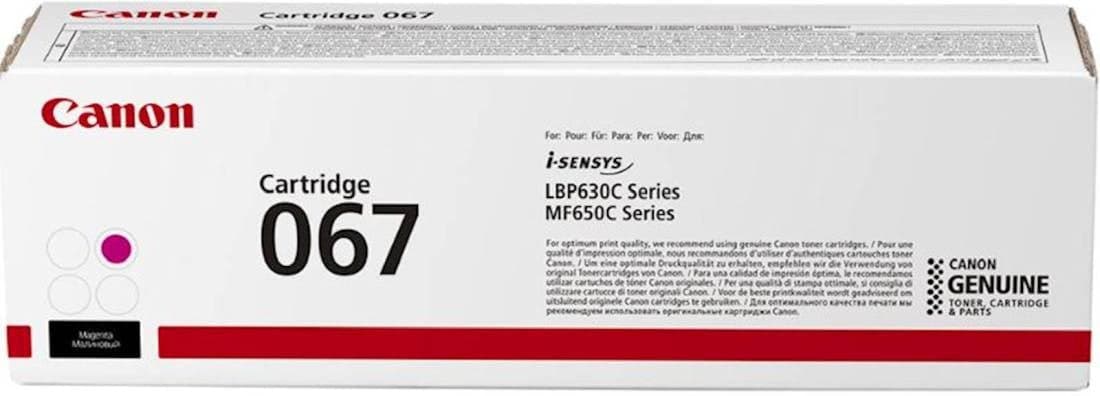Canon Cartridge 067M 5100C002 тонер-картридж для i-SENSYS LBP631CW LBP631, LBP633Cdw LBP633, MF651Cw MF651, MF655Cdw MF655, MF657Cdw MF657, Magenta