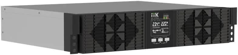 Источник бесперебойного питания ITK Electra ELECTRA OR 6000Вт 6000ВА черный без батареи
