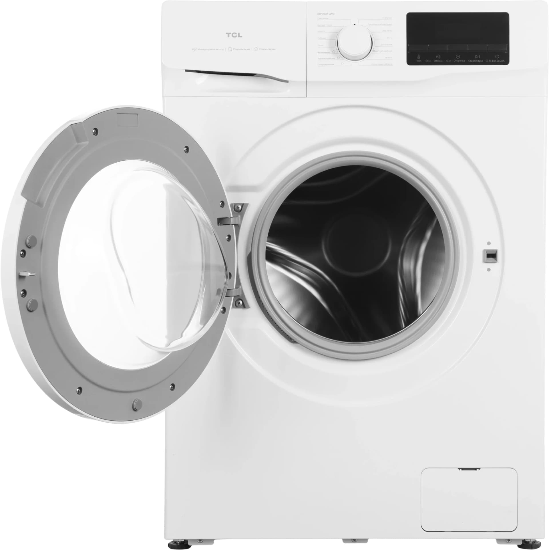 Стиральная машина TCL F6 TWOF-606W10W1 класс: A+++ загр.фронтальная макс.:6кг белый инвертор