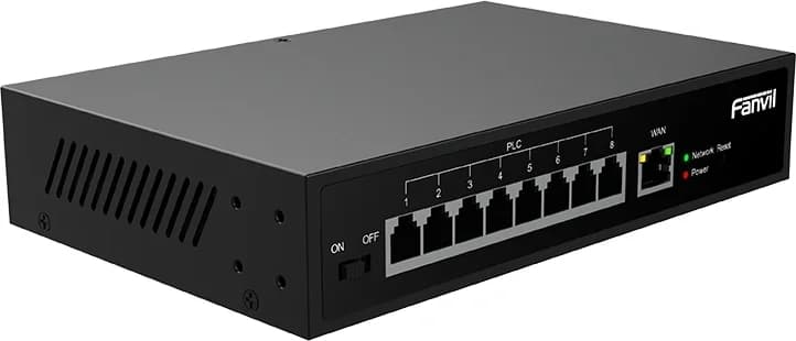 Коммутатор Fanvil 2 Wire POE Switch- 8 ports
