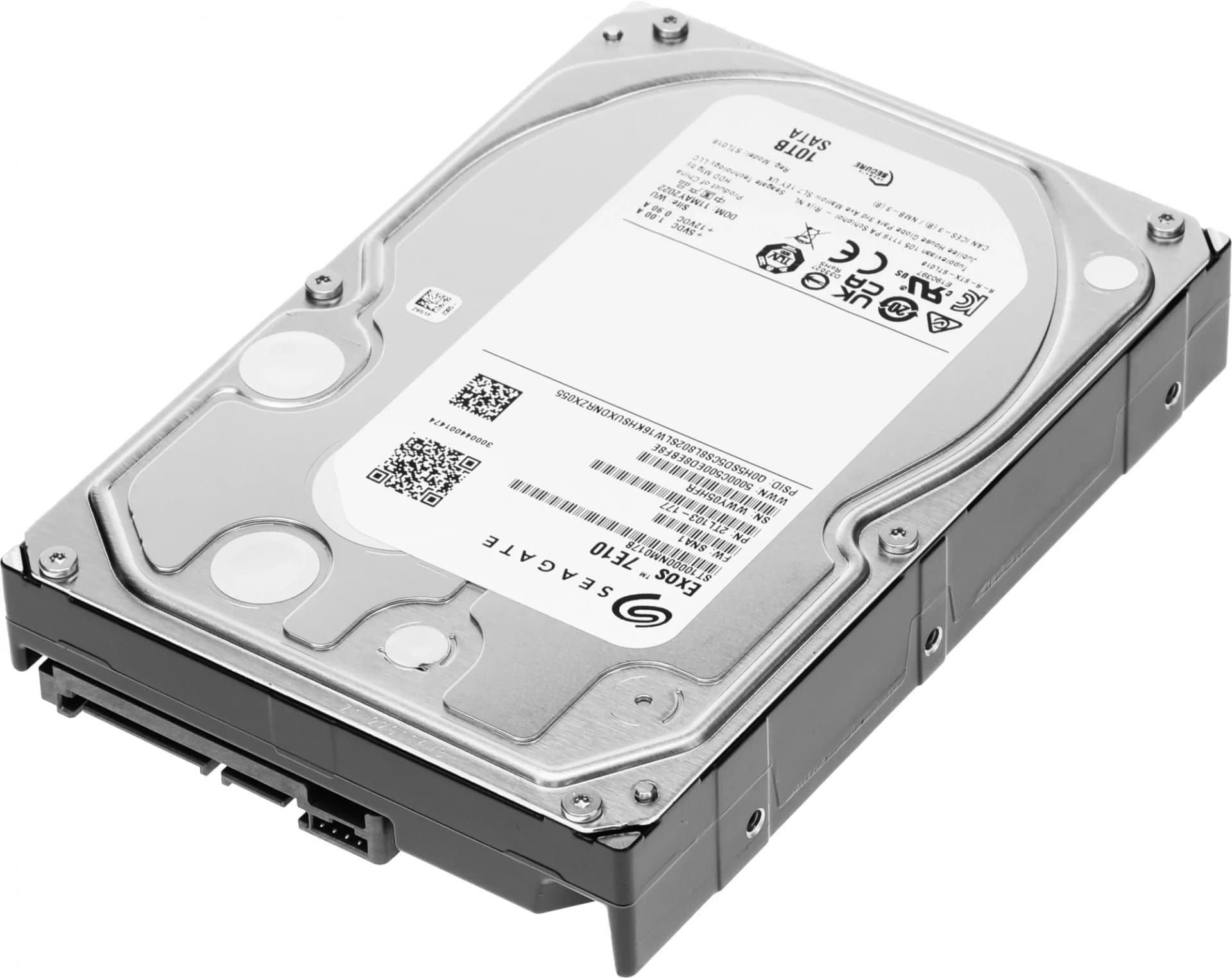 Жёсткий диск 10TB SATA-III Seagate Exos 7E10 (ST10000NM017B)